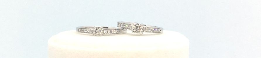 Solitaire diamant accompagné - diamant-story.com