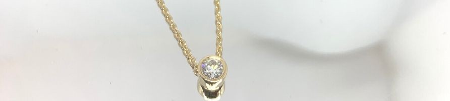 Pendentif Solitaire Diamant - diamant-story.com