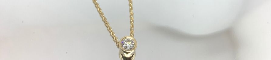 Pendentif-diamant-Or-jaune